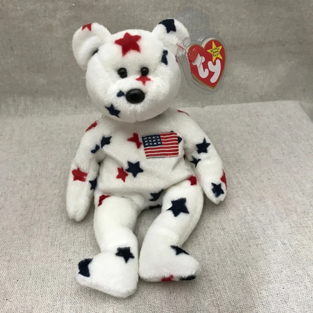 Ty Beanie Baby Glory Bear: 1997-1998 Patriotic Plush‎ Toy